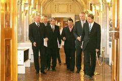 Přímá volba prezidenta na konferenci v Senátu.