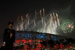 Zahajovací ceremoniál v Pekingu