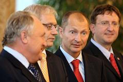 Václav Klaus přijal hejtmany