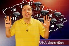 Nestyda: Jiří Macháček jako moderátor počasí