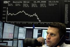 Propad na finančních trzích