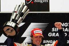 Vítěz GP Singapuru 2008 - Fernando Alonso