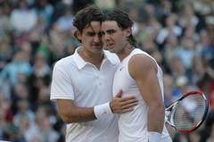Nadal a Federer ve Wimbledonu