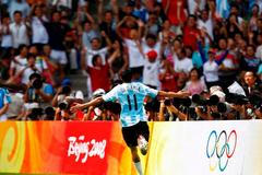 di Maria, Argentina, fotbal, finále, olympiáda