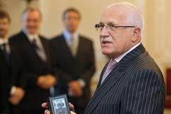 Václav Klaus přijal hejtmany