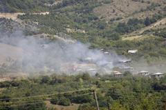 Osetie Gruzie vesnice