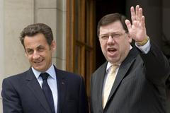Sarkozy a Cowen
