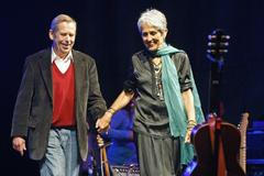 Pohoda v Trenčíně: Václav Havel a Joan Baez