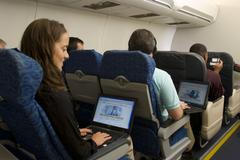 Internet na palubě letadla