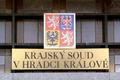 Krajský soud v Hradci Králové. Ilustrační foto.