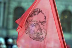 Komunisté demonstrují