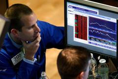 Panika na burze v New Yorku, reakce na americkou krizi