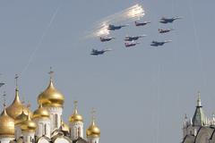 Vojenská přehlídka v Moskvě