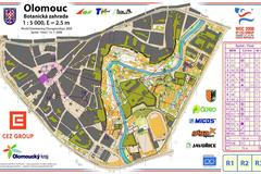 Mapa - Olomouc