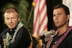 David Beckham a Ruud Gullit