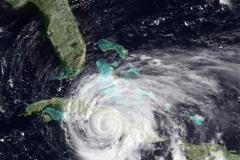 Satelitní snímek hurikánu Ike nad Kubou