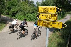 Cykloturistika. Ilustrační foto.