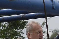 Vlak EuroCity narazil u Studénky do mostu, hejtman Evžen Tošenovský