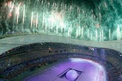 Zahajovací ceremoniál v Pekingu