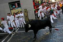 Pamplona: Býčí zápasy