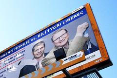 Kittner a Zika na bilboardech