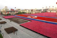 Oslavy 60. výročí vzniku severní Koreje