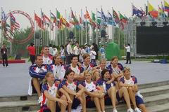 České basketbalistky v Pekingu
