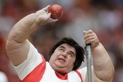 Paralympiáda - koule - Eva Kacanu