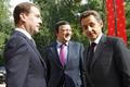 Medveděv-Barroso-Sarkozy