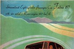 Dobová reklama na Tatru, model T87