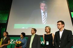 sjezd Strany zelených - vedení strany