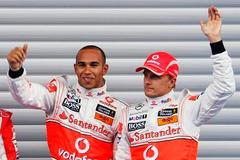 Lewis Hamilton, Heikki Kovalainen