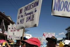 Zamboanga - protest proti dohodě s MILF