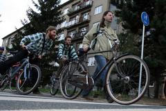 Cyklisticka demonstrace