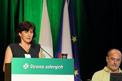 sjezd Strany zelených - Olga Zubová