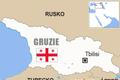 Gruzie - mapa