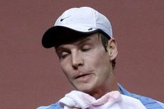 Tomáš Berdych "na ručník"