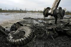 Sanace olejových lagun v Ostravě