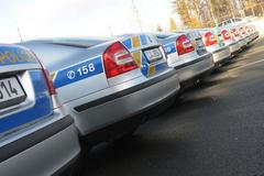 policejní auta