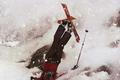 ski crash