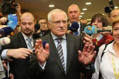 Kongres ODS: Václav Klaus