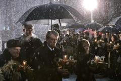 Prezident Ukrajiny Viktor Juščenko na 75. výročí "holodomoru"