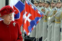 Královna Alžběta II. v Bratislavě