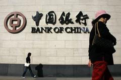Čína banka Bank of China