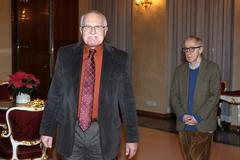 Woody Allen u Václava Klause
