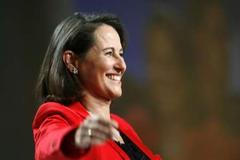 Předvolební party Segolene Royalové