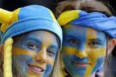 Euro 2008: Švédská fanynka