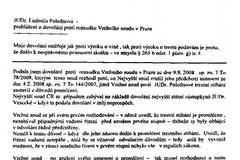 Odvolání Polednová - strana 1