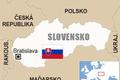 Slovensko - mapa