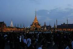 Královský pohřeb v Thajsku